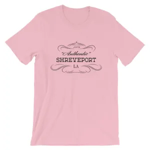 Louisiana - Shreveport LA - Short-Sleeve Unisex T-Shirt - "Authentic"