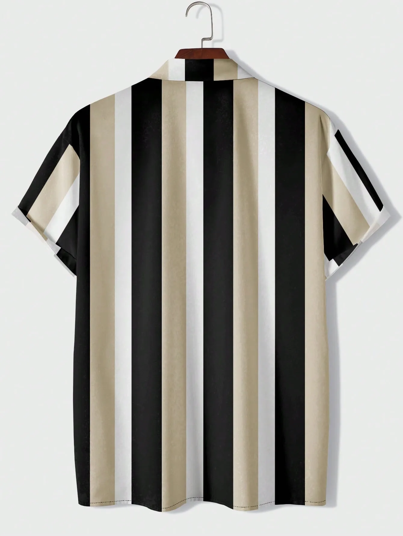 Manfinity Homme Men Striped Print Shirt