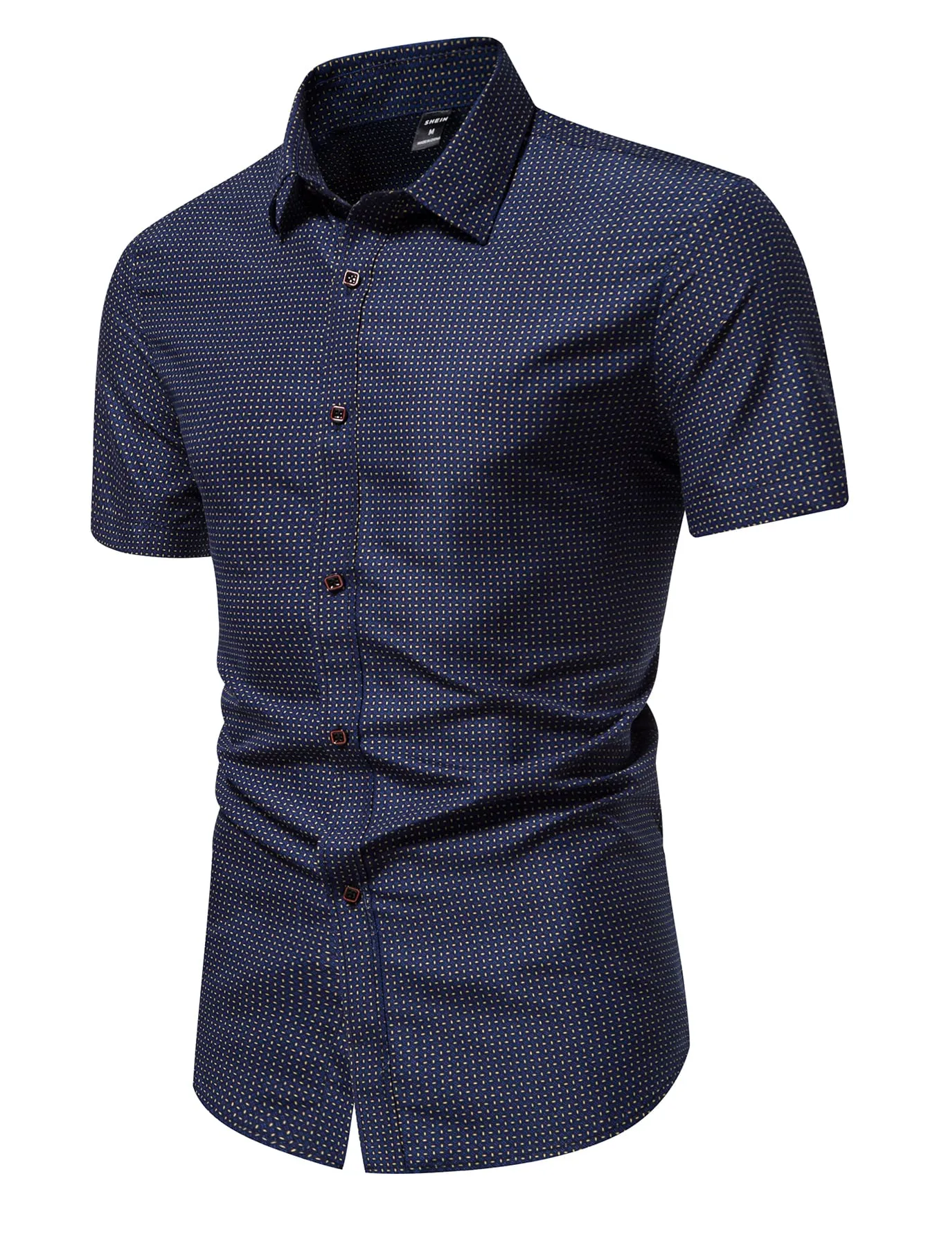 Manfinity Mode Men Allover Print Shirt