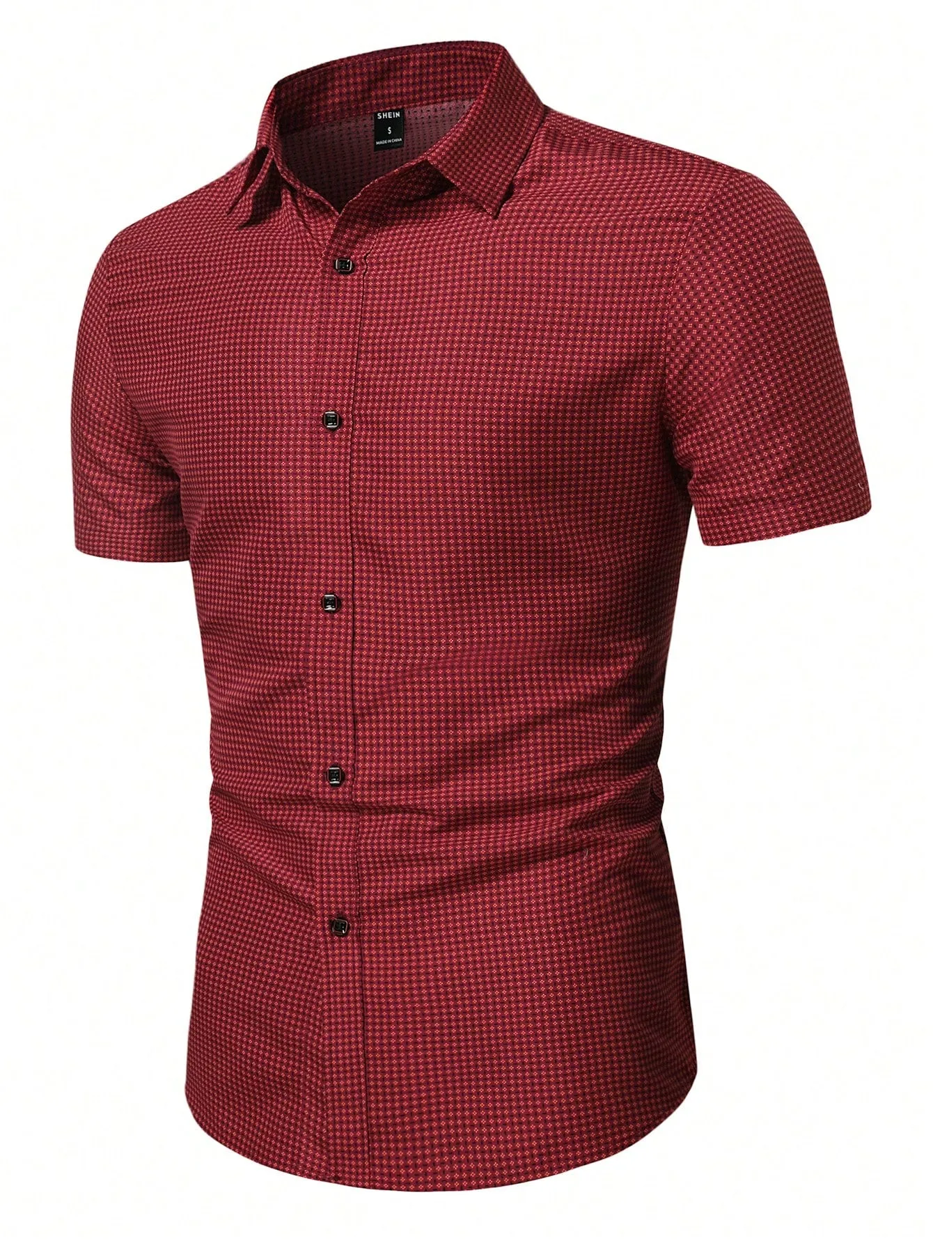 Manfinity Mode Men Allover Print Shirt