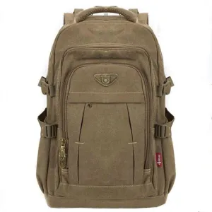 Men's Military Canvas Backpack