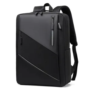 Men's Waterproof Backpack Bags, Casual Fashion Laptop Bag, Breathable, Wear-Resistant, Large Capacity