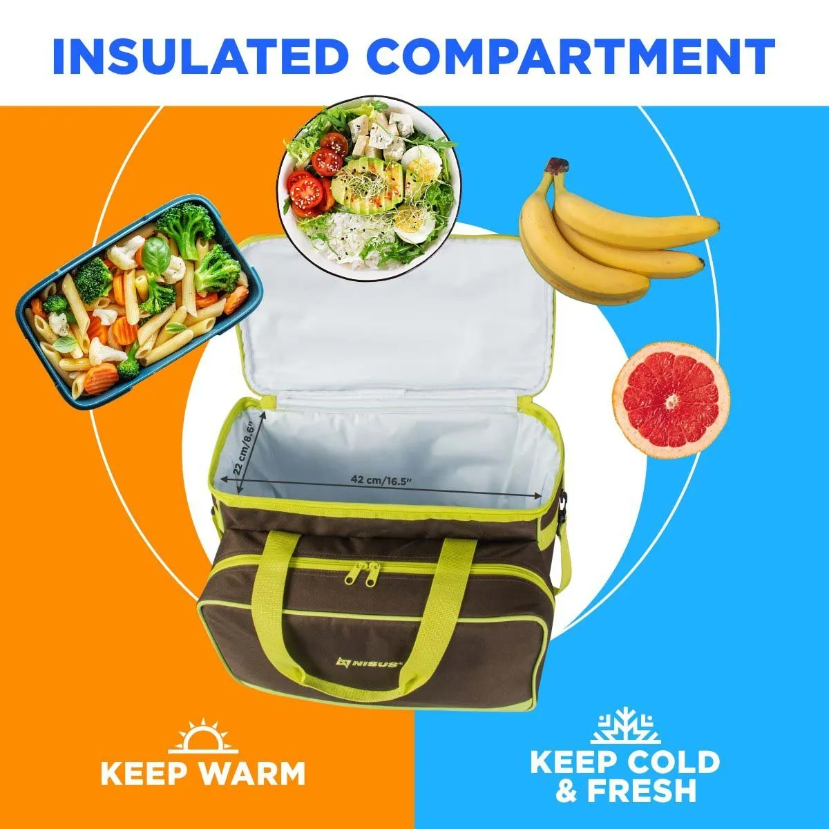 Nisus 6 Person Insulated Picnic Bag