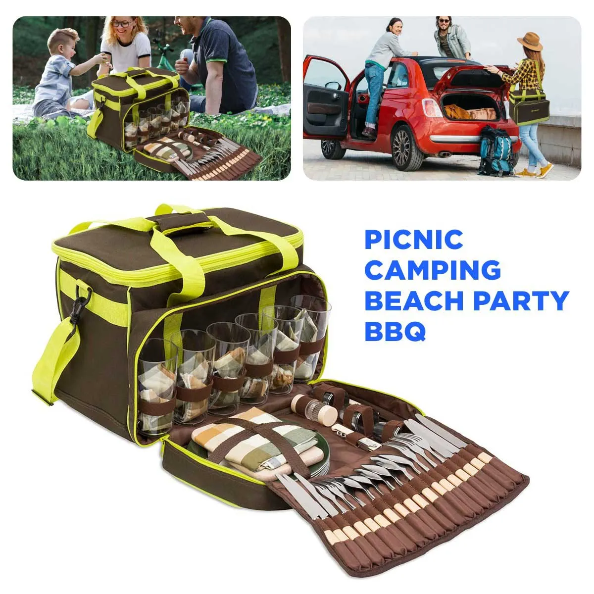 Nisus 6 Person Insulated Picnic Bag