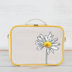 Organic Cotton Insulated Lunch Bag - Daisy