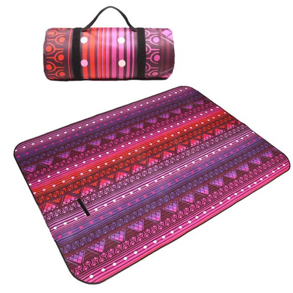 Outdoor Picnic Mat Moistureproof Mat Folding Camping Mat Outdoor Beach Picnic Lightweig Sleeping Mat Pad Camping Picnic Blanket