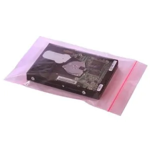 Pink Anti Static Reclosable ESD Bags 	6 x 8 x 4 mil