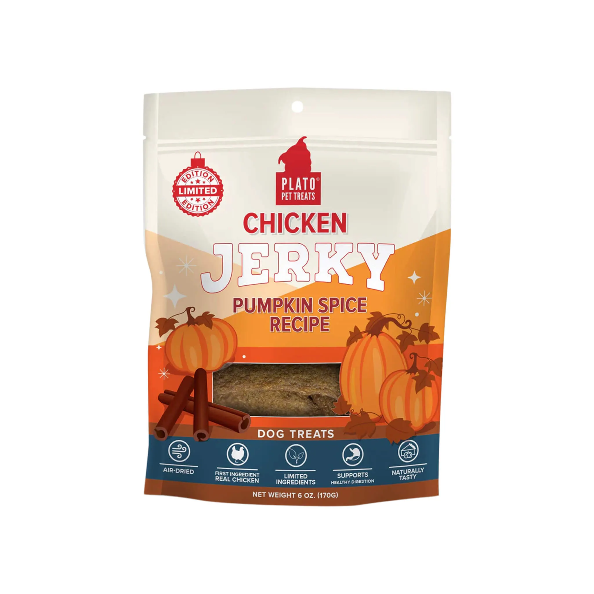 Plato Dog Holiday Jerky Treats