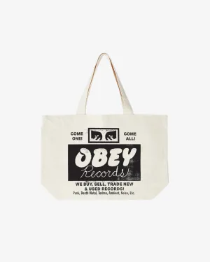 RECORDS BUY, SELL, TRADE TOTE