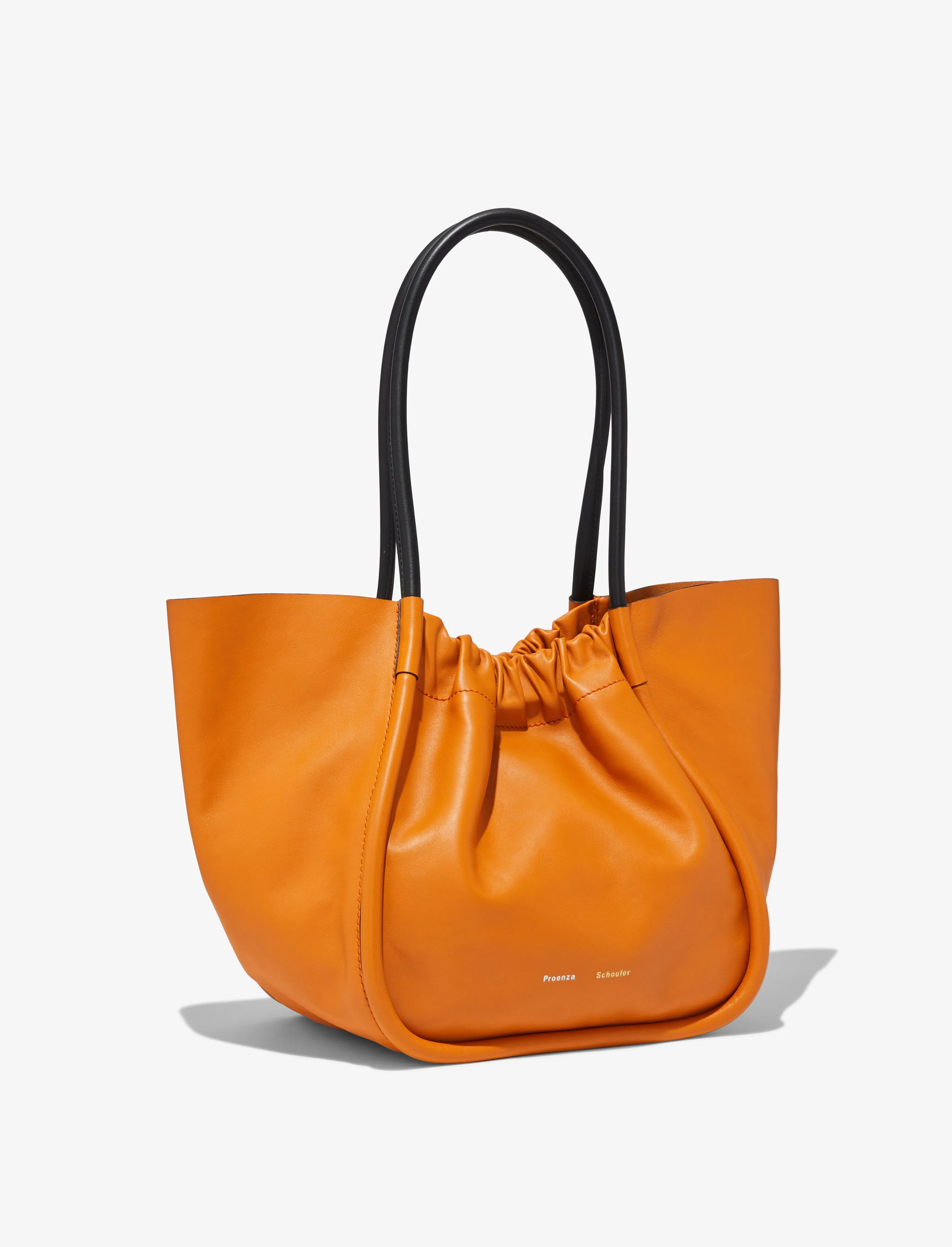 Ruched L Tote