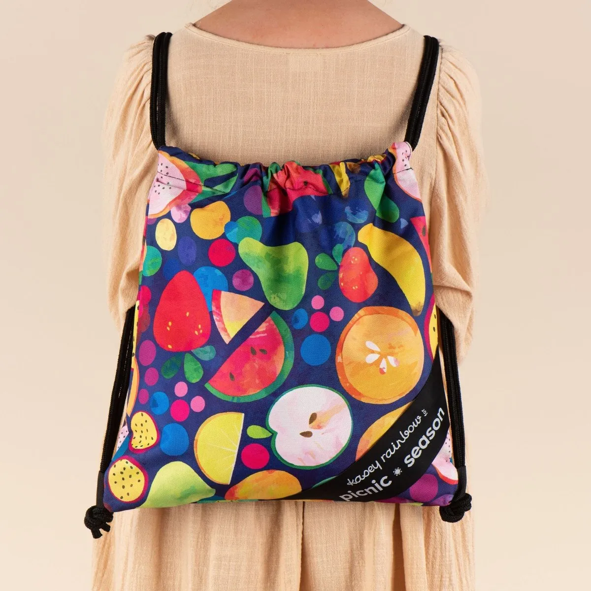 Sample Sale 9/#289 Fruit Salad Everyday Picnic Rug And Backpack Set