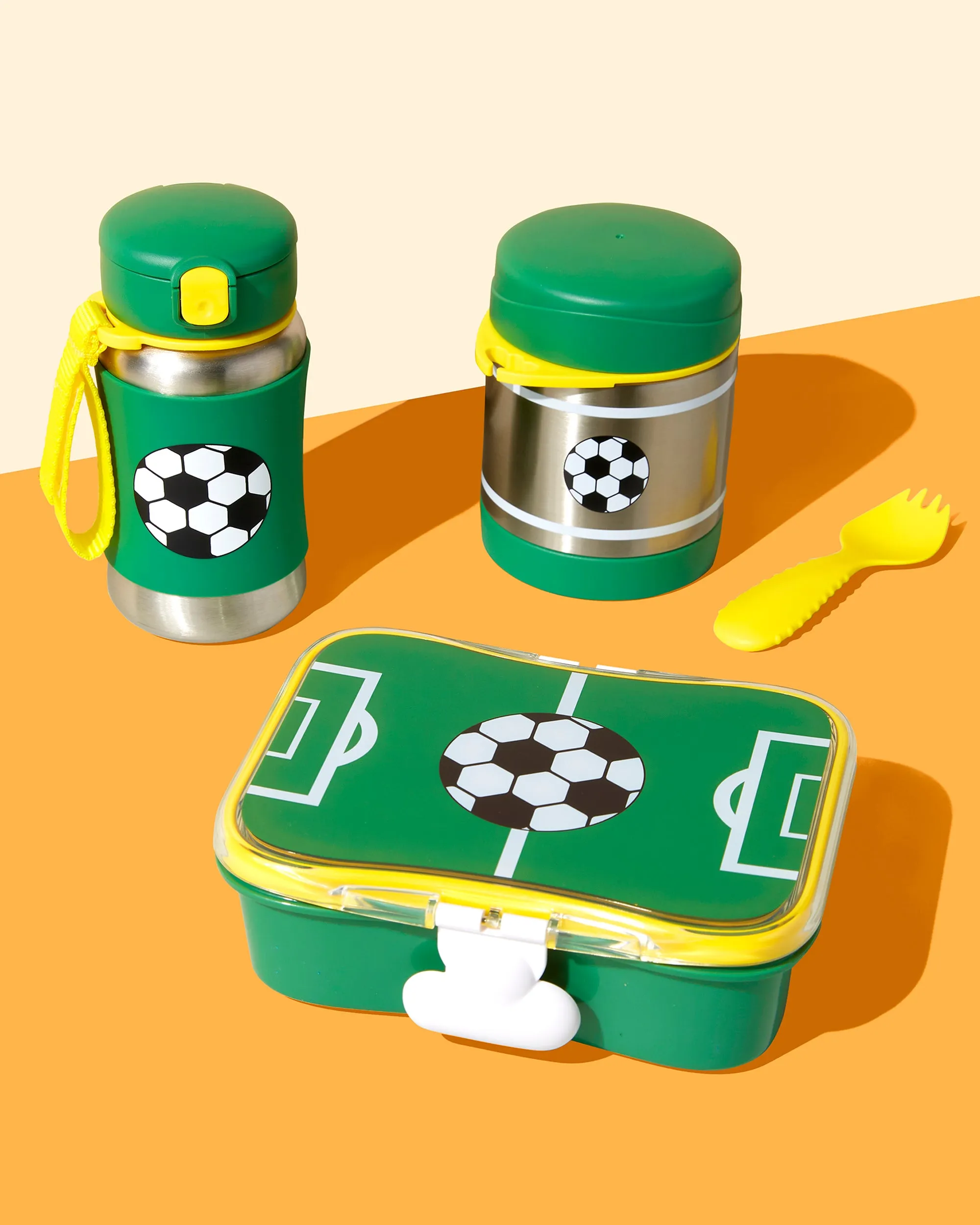 Skip Hop Spark Style Lunch Kit - Soccer Football