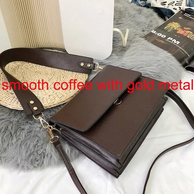 Small Vintage Retro Female Pu Leather Shoulder Messenger Bags Girls Ladies Alligator Crossbody Bag Crocodile Women Handbags New