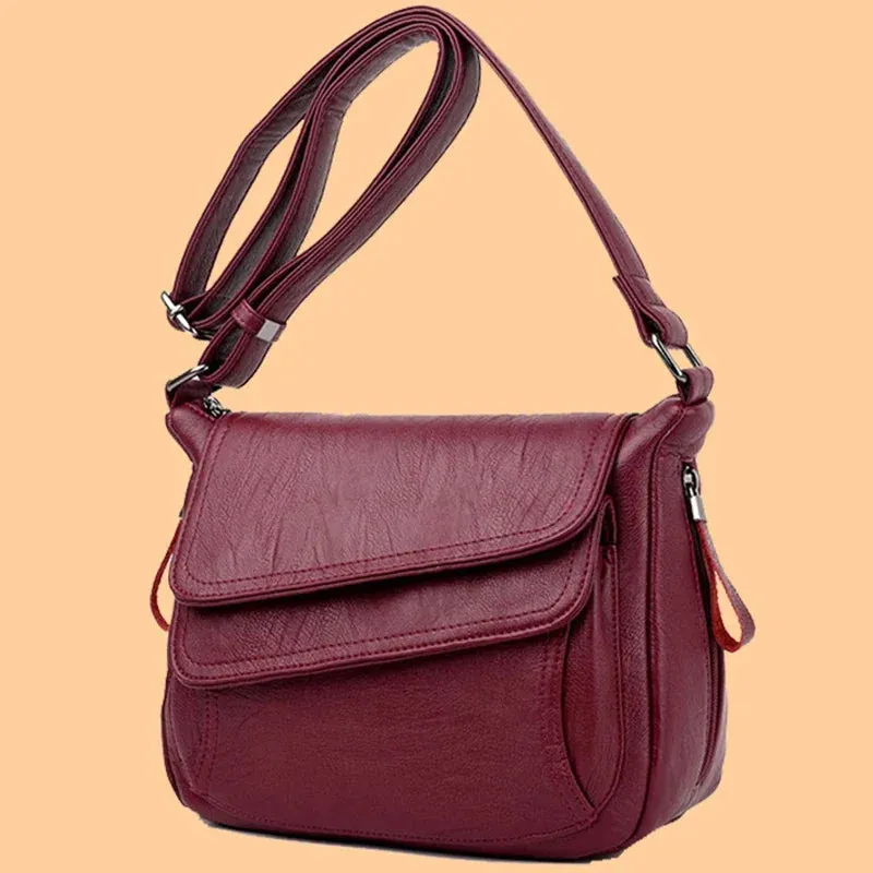 Soft Leather Purse and Handbags Women Bag Designer Women Crossbody Bag