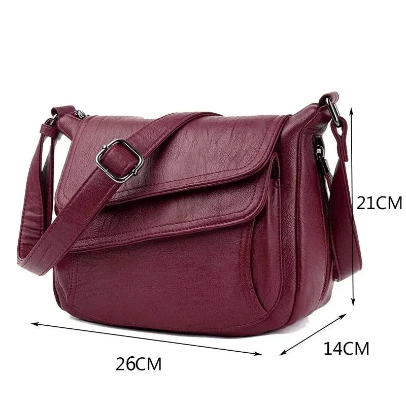 Soft Leather Purse and Handbags Women Bag Designer Women Crossbody Bag