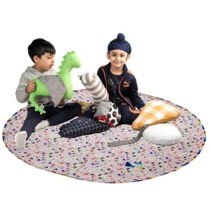 STORAGE CUM PLAY MAT LEGO MAT( ANIMAL STRIPED) For Children