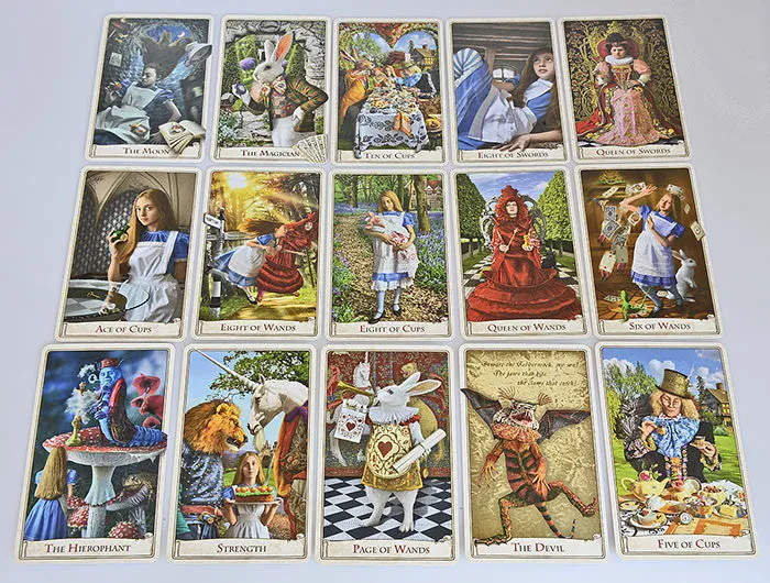 The Alice Tarot  — Standard deck. First edition OOP