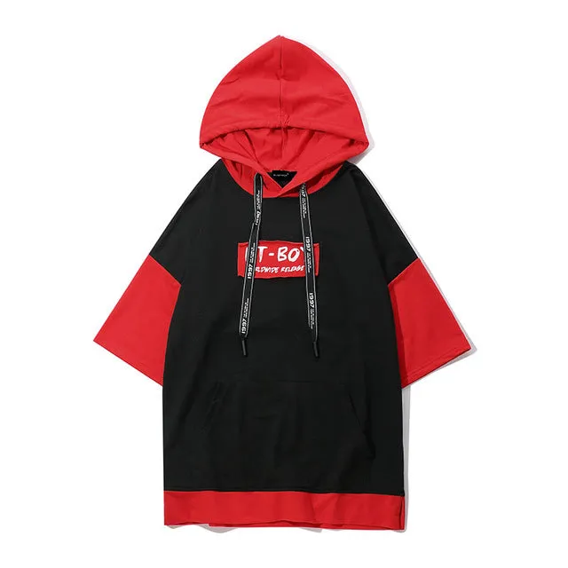 The Purge Printed Hip Hop Streetwear Loose Hooded Tees