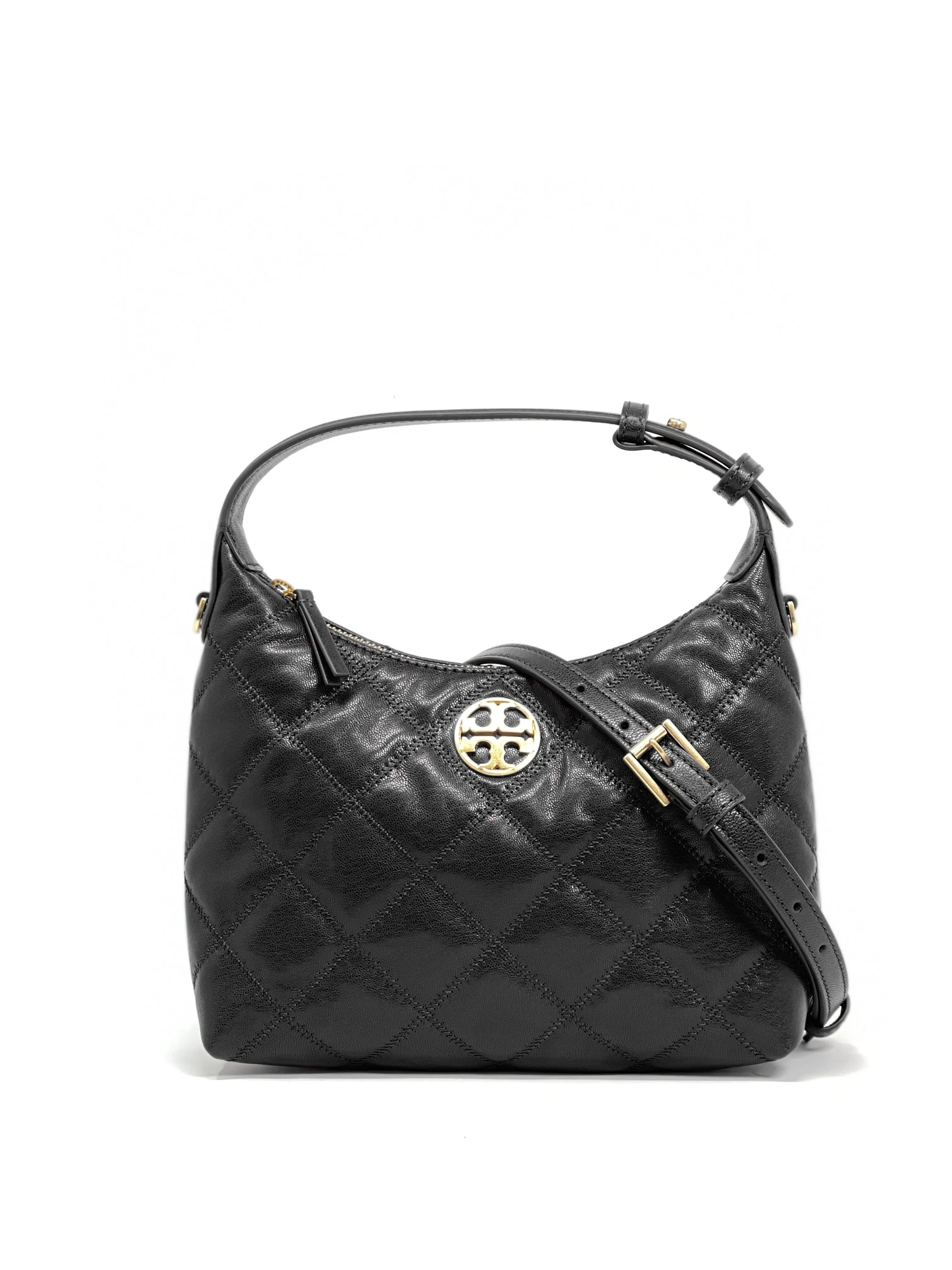 Tory Burch Black Willa Mini Hobo