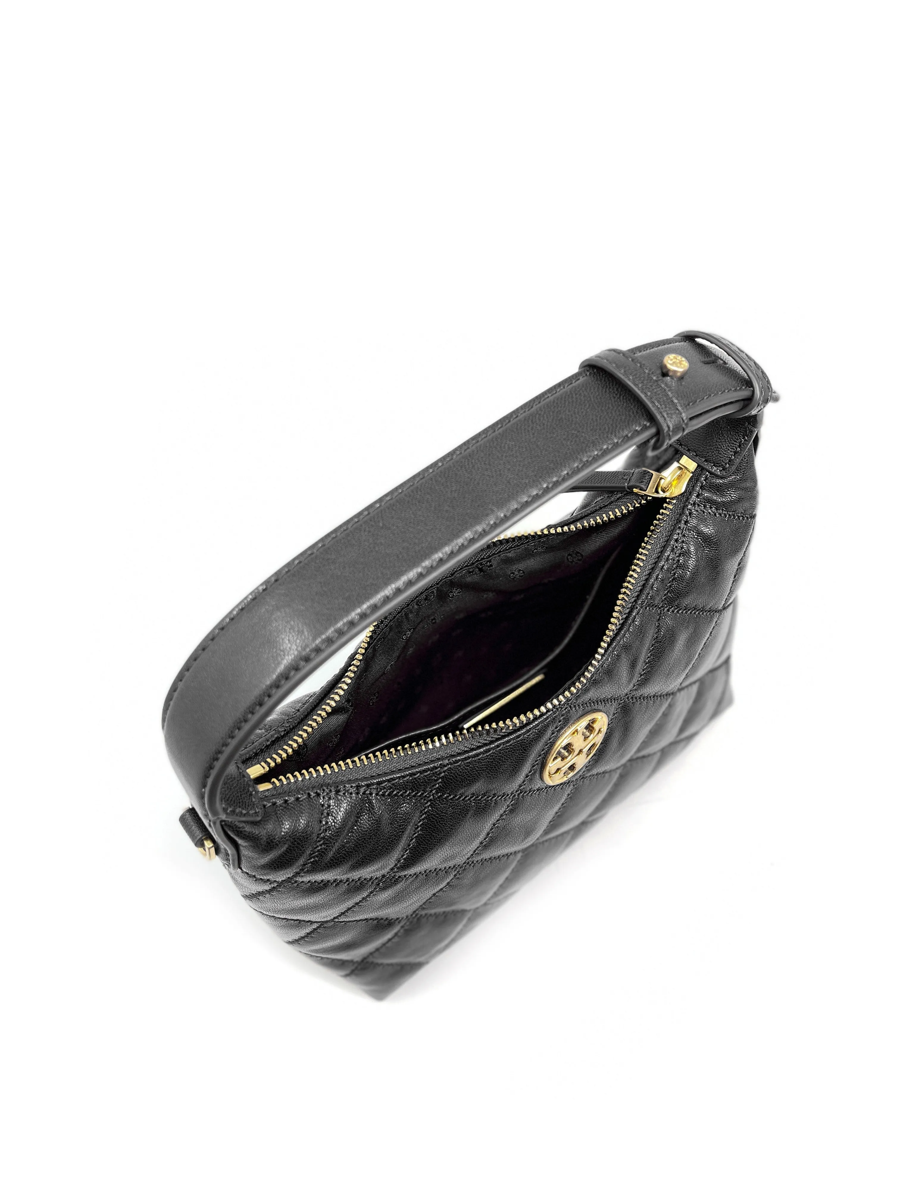 Tory Burch Black Willa Mini Hobo