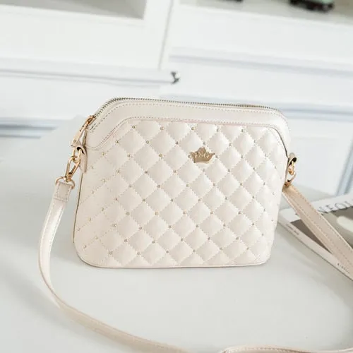 Trendy Fashionable Rivet Crossbody Handbag