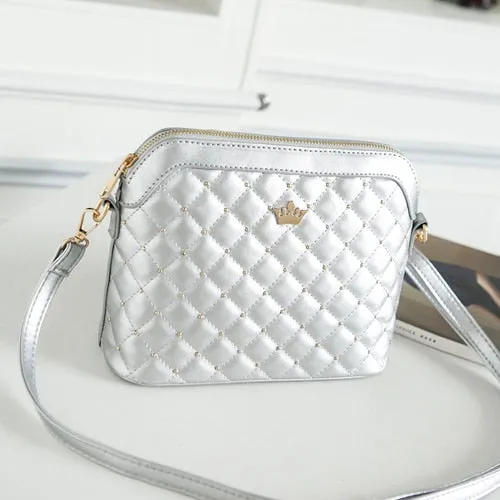 Trendy Fashionable Rivet Crossbody Handbag