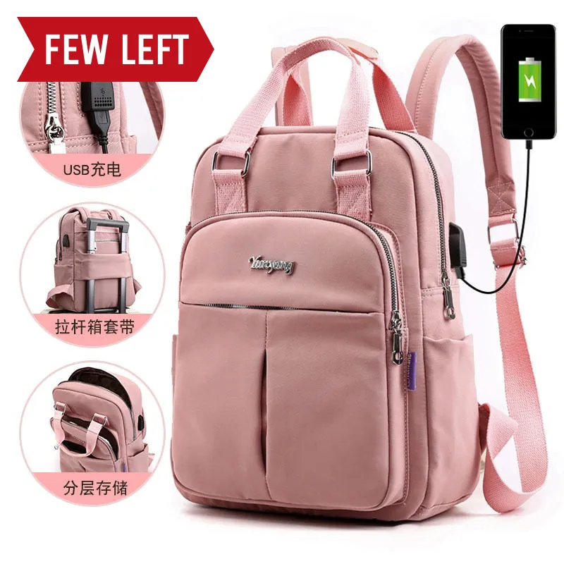 Trendy Shoulder Backpack Purse