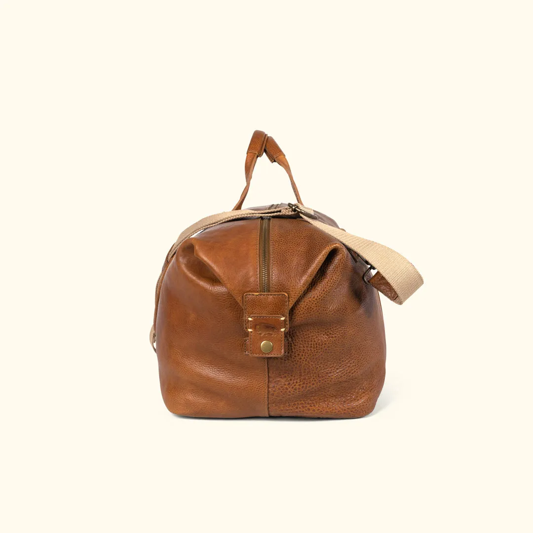 Walker Leather Weekend Bag | Rustic Tan