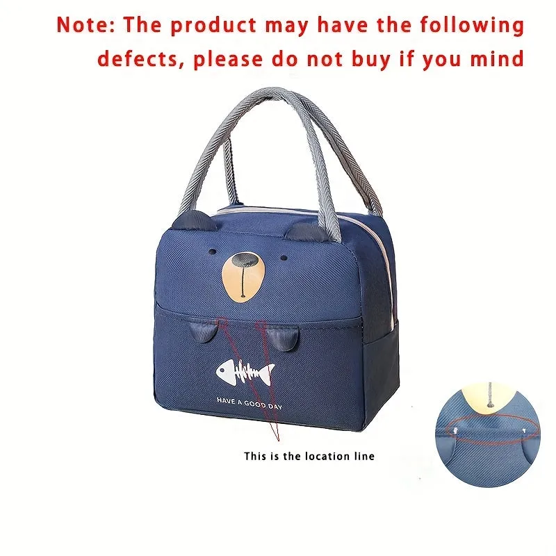 Waterproof Portable Lunch Bag  Durable  Lightweight Insulated Box