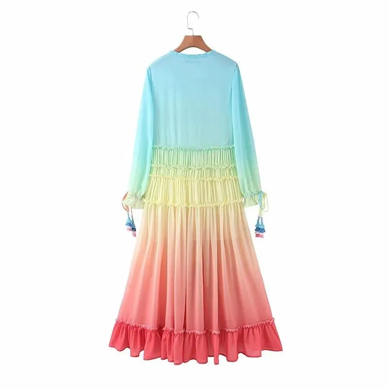 Women Beach Bohemian Dress