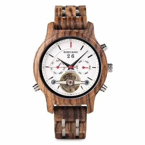 Wooden Mechanical Watches For Men and Women