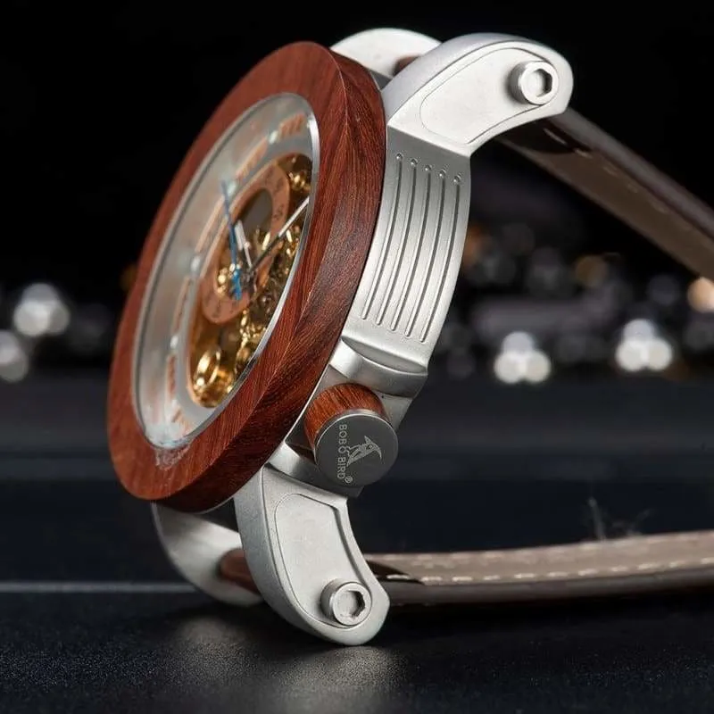 Wooden Watch Automatic For Men and Women