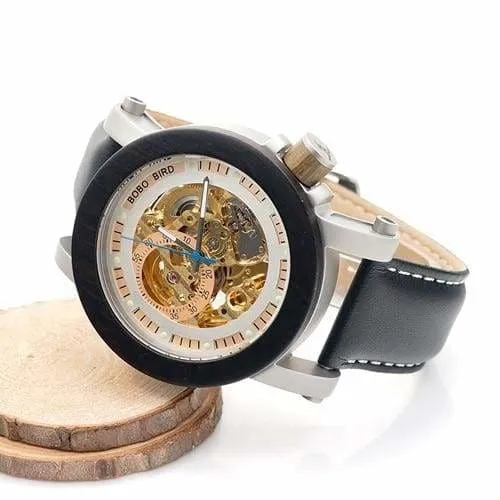 Wooden Watch Automatic For Men and Women